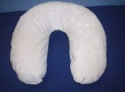 Body Pillow Neck   suede cover only