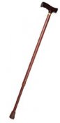 Non Folding Adjustable cane   Woodgrain