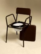 Compact Commode Chair
