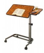 Deluxe Overbed Table - Walnut