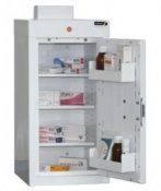 Medicine Cabinet with 3 Shelves/2 Door Trays/1 Door
