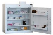 Medicine Cabinet with 3 Shelves/2 Door Trays/1 Door (XWide)