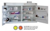 Medicine Cabinet with 6 Shelves/5 Door Trays/2 Door (Wide)