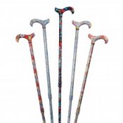 Derby Tea Party Extending Patterened Cane