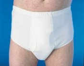Gents Readi Brief With Built In Pad