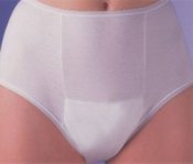 Ladies Readi Brief With Built In Pad