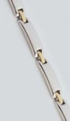 Lady Executive Silver Duet Magnetic Bracelet