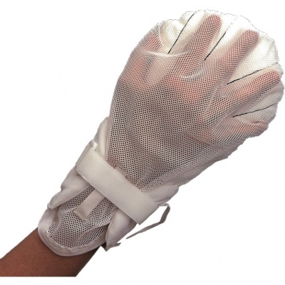 Closed Mesh Finger-Control Padded Mitts