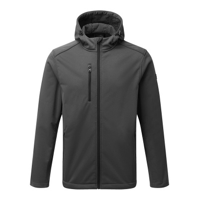 TuffStuff 263 Hale Grey Stretch-Fabric Hooded Waterproof Jacket
