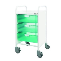 Medical Storage Trolley Vista 50 with 3 Trays