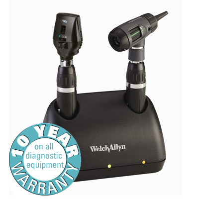 Welch Allyn Prestige Ophthalmoscope and Otoscope Desk Set