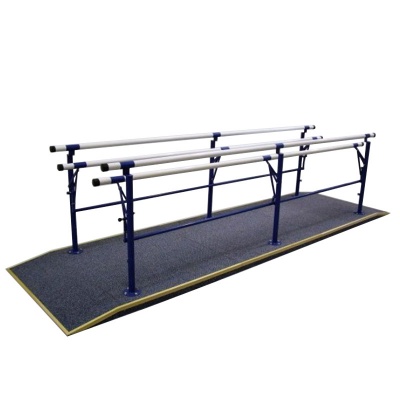 Westminster Double-Rail Parallel Bars with Adjustable Lower Handrails