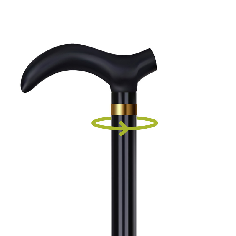 Plaited Leather Walking Stick Wrist Loop Health and Care