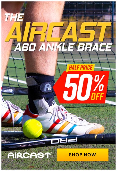 50% Off the Top-Selling Aircast A60 Ankle Support for a Limited Time!