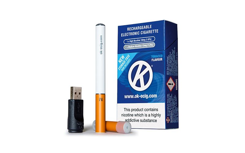 The OK Vape E-Cigarette Starter Kit
