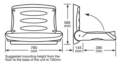 magrini horizontal baby changer
