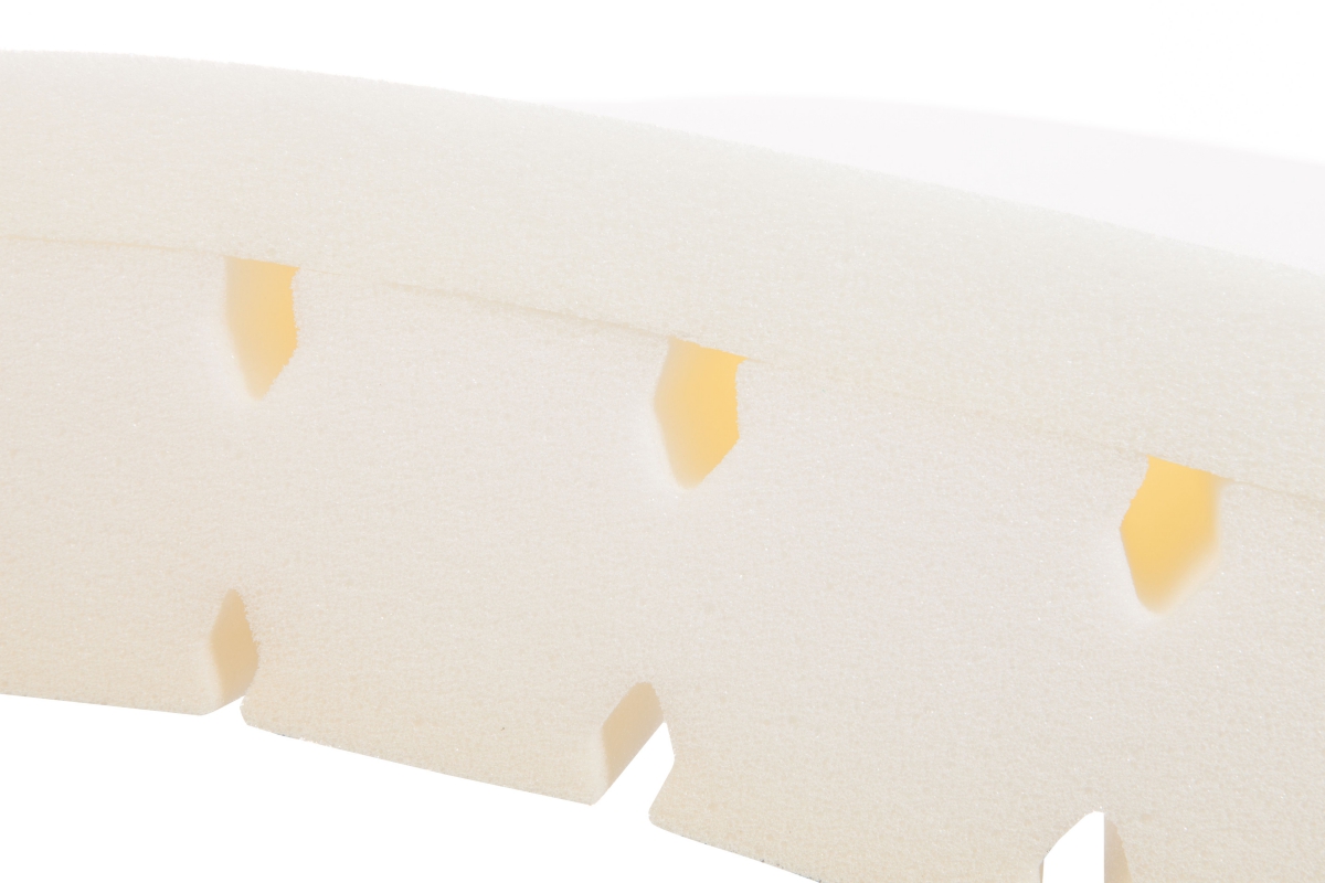 The castellated memory foam of the Sensaflex 3000 Bariatric Mattress improves comfort during profiling Alerta Sensaflex 3000 Bariatric Castellated Memory Foam Mattress