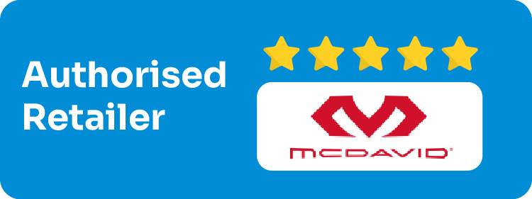 We are an authorised retailer of McDavid products