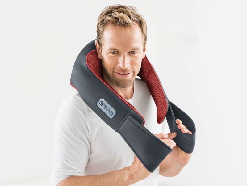 MG151 3D Shiatsu Self-Massager in Use