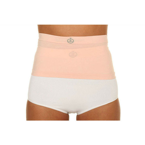 Comfizz 7" Unisex Stoma Waistband with Silicone in colour Pink