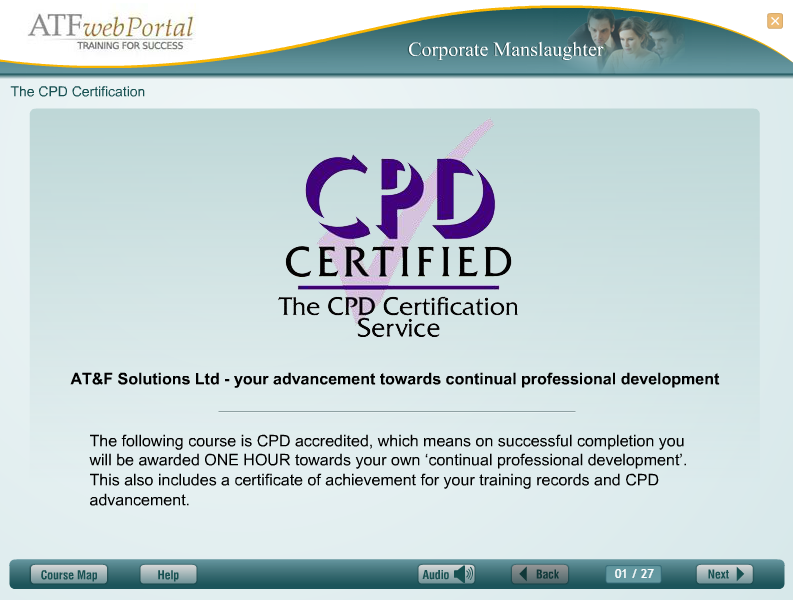 Gain continued professional development credit from this course A Continued Professional Development Certified Course