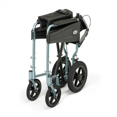 Folded wheelchair Folded wheelchair
