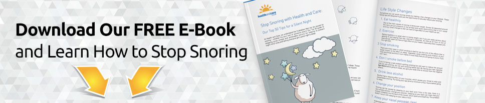 Download Our Free E-Book On How To Stop Snoring