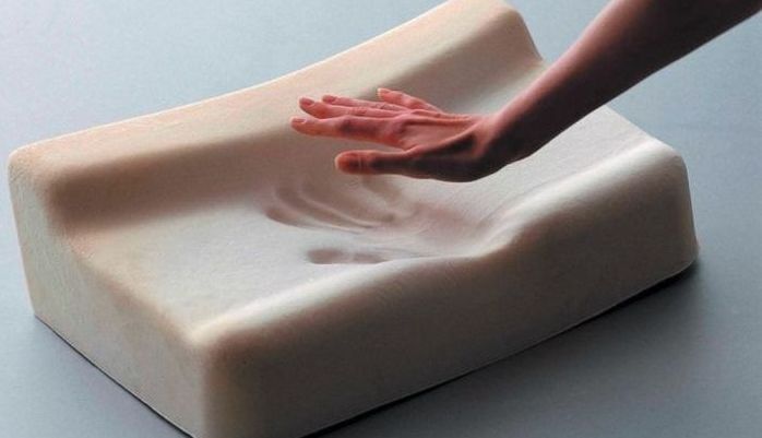 The Memory Foam in This Pillow Moulds To Your Body Contours The Harley designer memory foam pillow