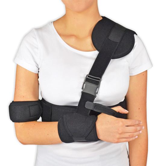 Think Ergo Arm Sling Air: Breathable Medical Sling with Padding on Strap.  For Broken & Fractured Bones, Shoulder & Rotator Cuff Support