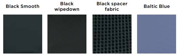 The Matrx Flo-tech Solution Cushion is available with four cover options Four Cover Options