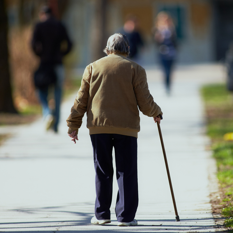 How to Walk with a Walking Stick