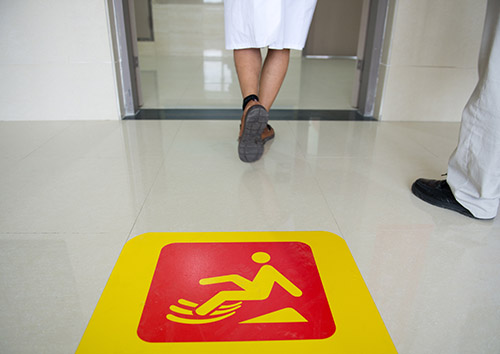 Hospital Floors Can be Slippery to Those Less Mobile