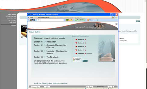 Web Learning Health and Safety Courses