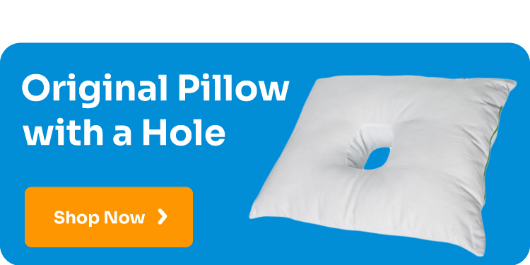 Original Pillow with a Hole