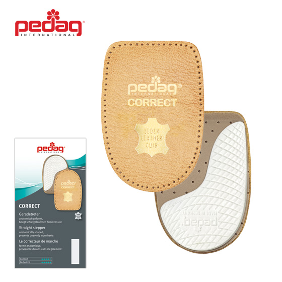 Pedag Correct Heel Pads to stop your shoes from wearing on one side