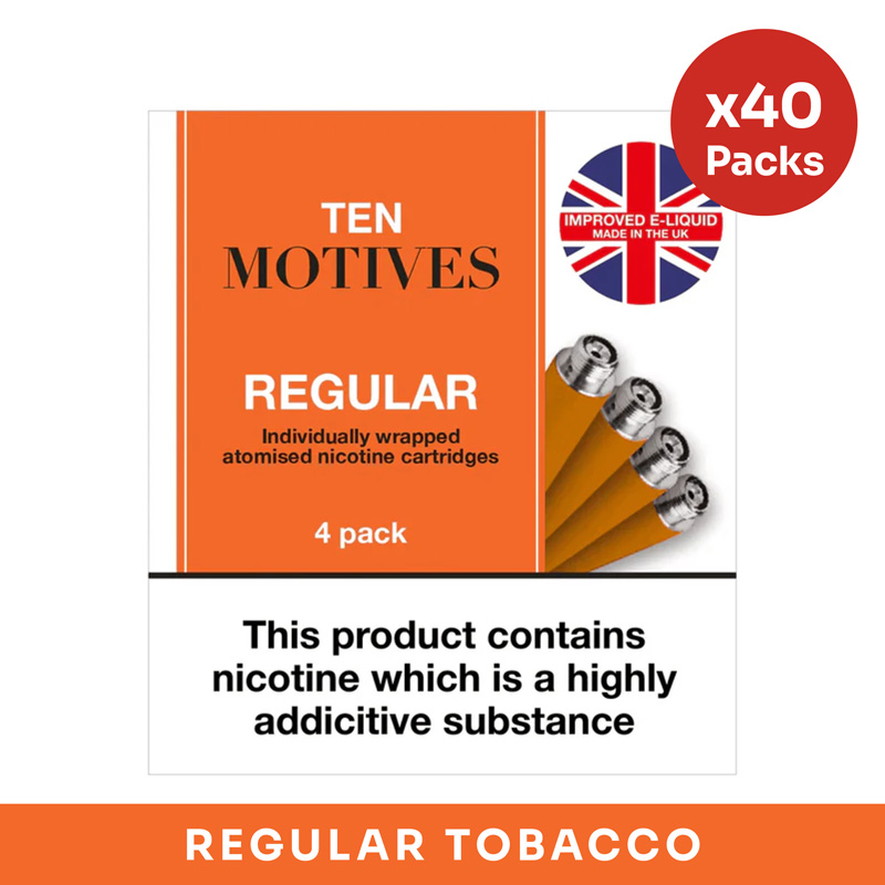 10 Motives High Tobacco Cartridges