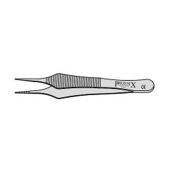 Adson Micro Dissecting Forceps With Serrated Jaws 130mm Straight