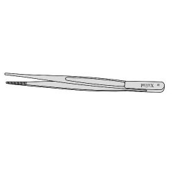 Dott Dissecting Forceps With Serrated Jaws 180mm Straight