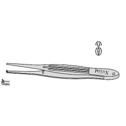 McIndoe Dissecting Forceps With 1 Into 2 Teeth 150mm Straight (Pack of 10)