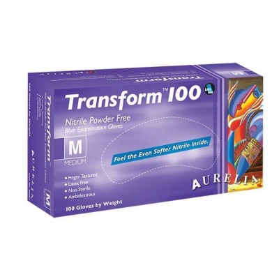 Aurelia Transform Medical Grade Nitrile Gloves 9889A5-9 (Pack of 100)