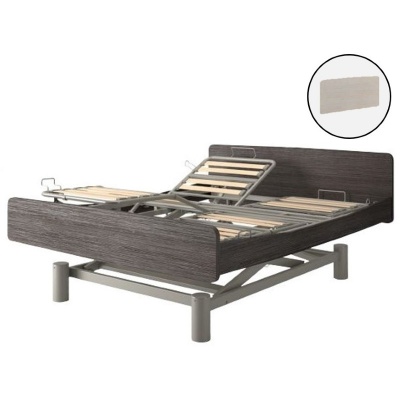 Winncare Duo Divisys Profiling Bed with Round Feet and Medidom Boards (140cm)
