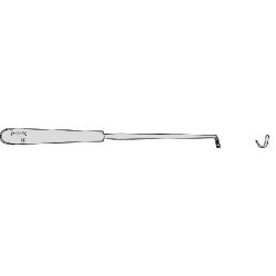 Irwin Moore Aneurysm Needle Curved To Left 210mm