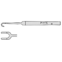 Retractor Blunt With Double Hook 160mm Straight (Pack of 10)