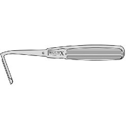 Aufricht Nasal Retractor With 50mm Blade And Chrome Plated Handle 160mm Angled