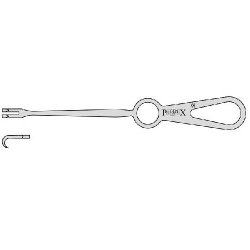 Volkmann Retractor With 2 Sharp Prongs 215mm