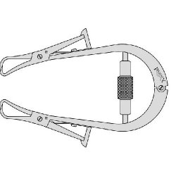 Joll Thyroid Retractor With 2 Self Retaining 2 Pincher Blades And Fluted Handle 150mm