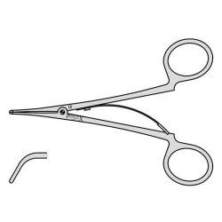 Bowlby Tracheal Dilating Forceps Child Size 115mm Curved