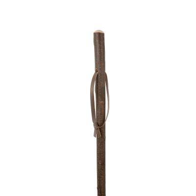 Natural Chestnut Hiker Stick with Metal Ferrule