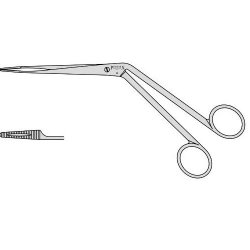 Hartmann Aural Dressing Forceps Simple Pattern With A Serrated Jaw And A Screw Joint 200mm