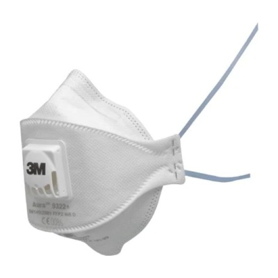 UCi 3M Aura Disposable FPP2 Valved P2S Respirator Mask 9322+ (10 Pack)